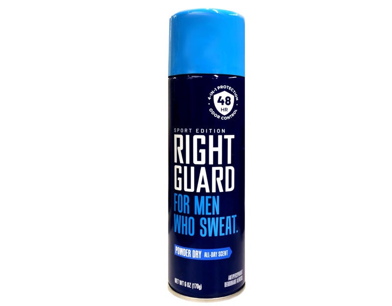 Right Guard Aerosol Sport Powder Dry Antiperspirant, 6 oz (Pack of 3) - Image 2